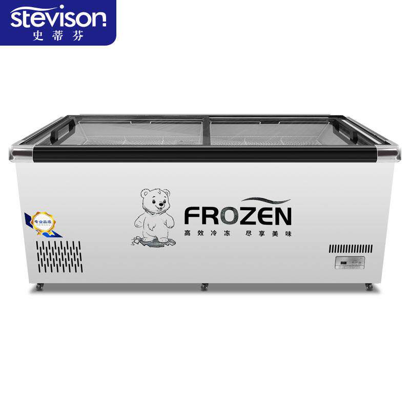史蒂芬Stevison商用1.6米豪华深岛柜展示柜卧式冰柜SD/SC-1600S