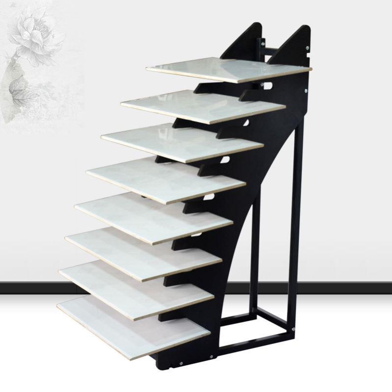 瓷砖展架300 600样品展示架木地板陶瓷石材线条墙砖展架货架展具