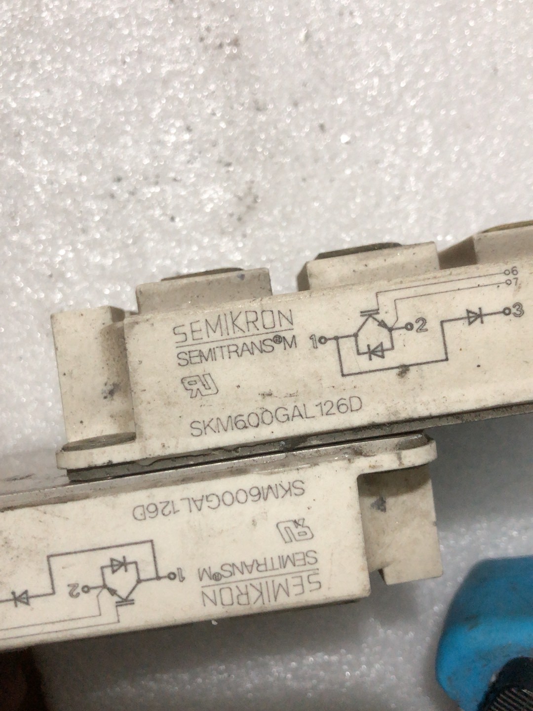 skm600gal126d原装拆机包上机。