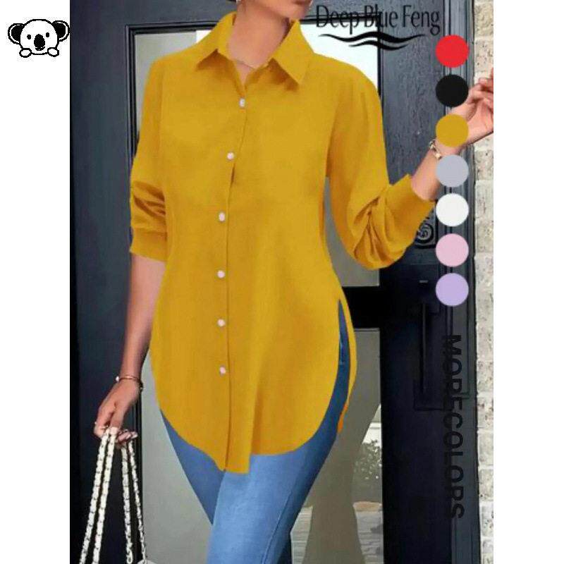 O 27198 Women Daily Wear Shirt Casual Spring/Autumn休闲衬衫
