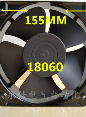 18060工业轴流风机FP-18060EX-S1-B风扇220V 18CM/厘米180X180X62
