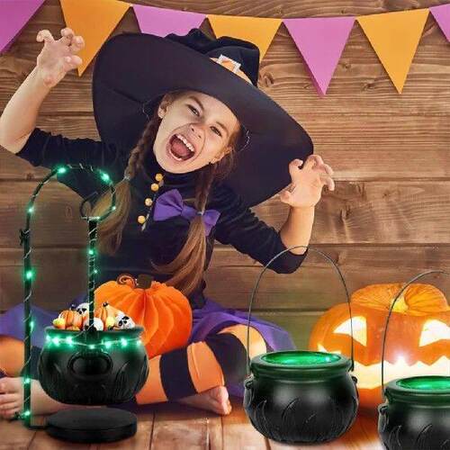 Party Decoration Halloween Party With Spooky Witch Pot