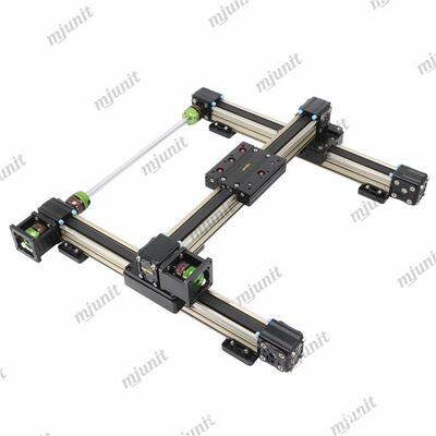 mjunit生产线三轴龙门同步带模组精密电动机械数控直线光轴滑台