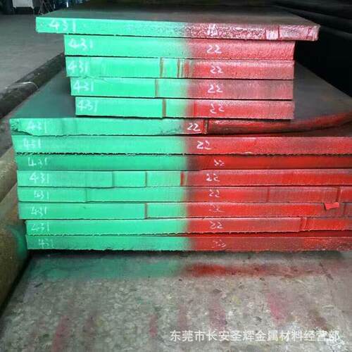 1Cr17Ni2（SUS431）高强度耐腐蚀钢板 SUS431不锈钢板 精板光板