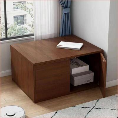 飘窗落地窗阳台柜收纳榻榻米置物柜炕柜可坐地柜矮柜收纳柜办公