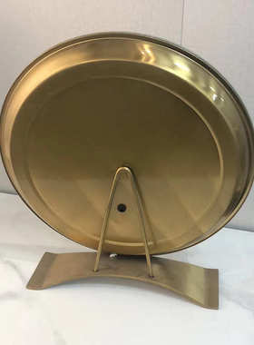 带面网灯轻补光灯现代卧室红镜led桌简约化妆镜镜子台式奢梳妆镜