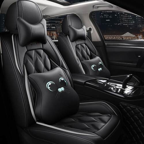 CAR20年新款全包全皮座垫卡通四季可用汽车坐垫座套内饰用品