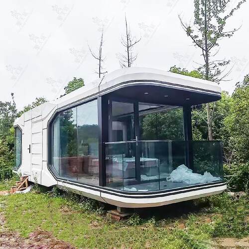 户外移动苹果舱网红打卡太空胶囊舱生态景区全景采光方舱民宿