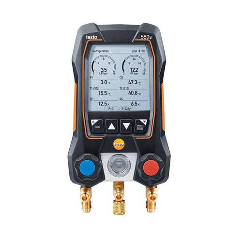 testo550S/549/552i 加氟表空调冷媒加液表雪种表汽车数字加氟表