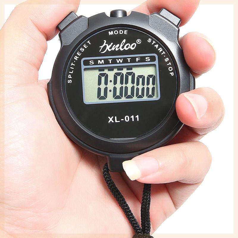 电子秒表计时器体育跑步比赛田径训练游泳老师裁判挂脖运动秒表