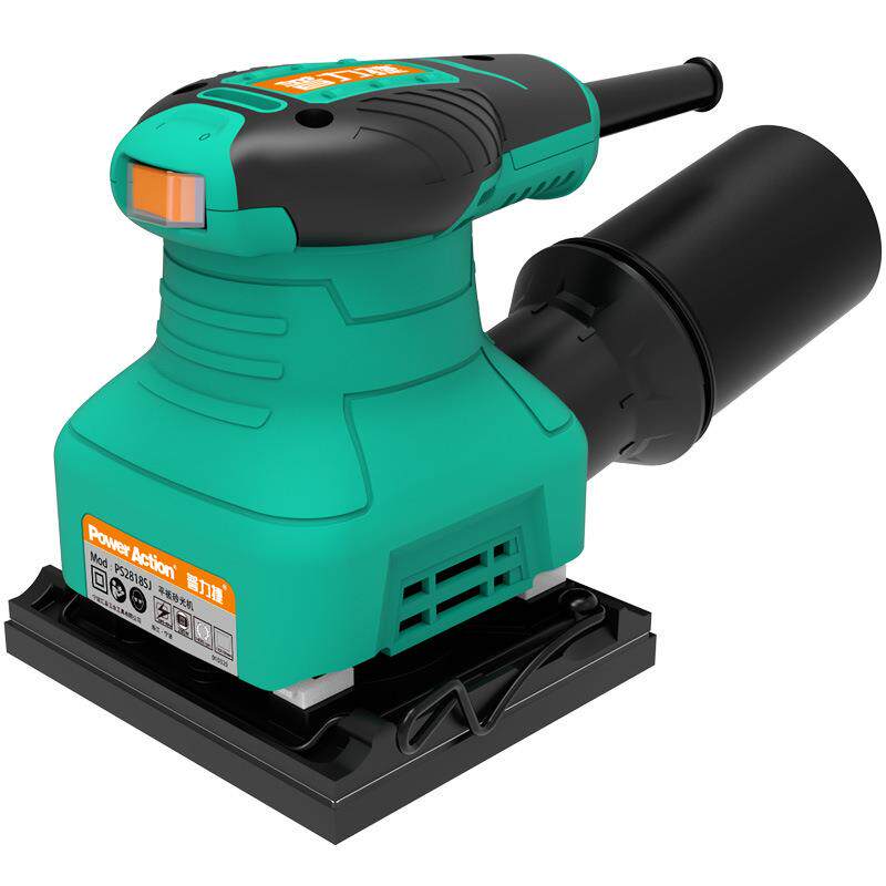 普力捷家具腻子木地板打磨机电动磨砂抛光机木工平板砂光机砂纸机