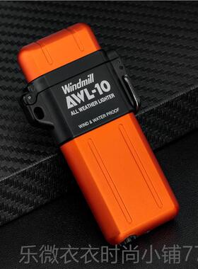 新款日本正版Winm车illA风气体充气打火机d户外高原防风防水WL-10