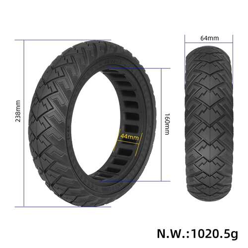 Max G2 G65实心轮胎 ulip黑色60/65-6.9机翼纹越野实心胎
