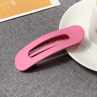 大号抓夹鸭嘴夹女发夹发量多脑后勺一字夹透明发卡头饰盘头发夹子