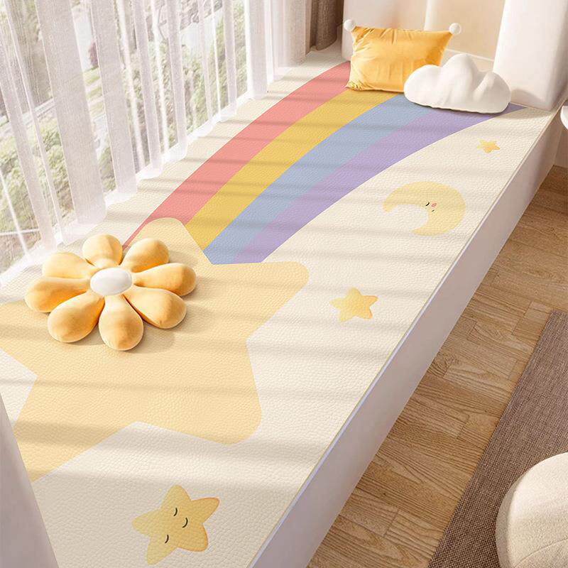 飘窗垫窗台垫子四季通用2024新款免洗可自由裁剪主卧防水防潮机洗