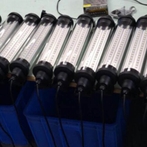 HNTD防水防爆灯LED三防机床照明节能灯12W220v数控车床防尘工作灯
