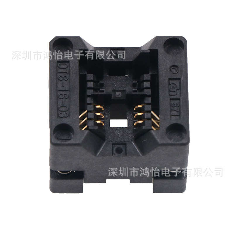 进口Enplas测试座SOP8/OTS-8(16)-1.27-03老化编程座烧录座转接器