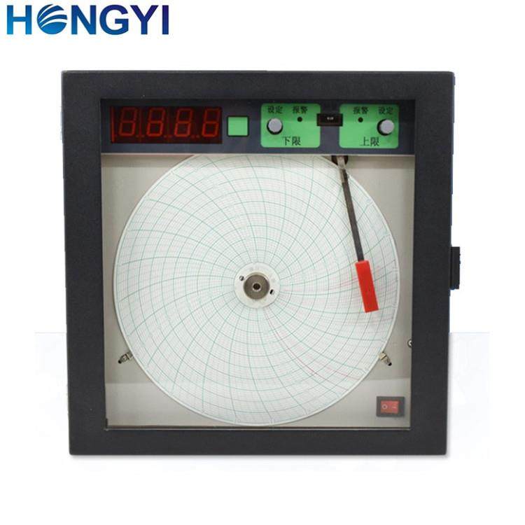 自动平衡数显中圆图圆盘压力温度记录仪XwGJ-101电子电位差计