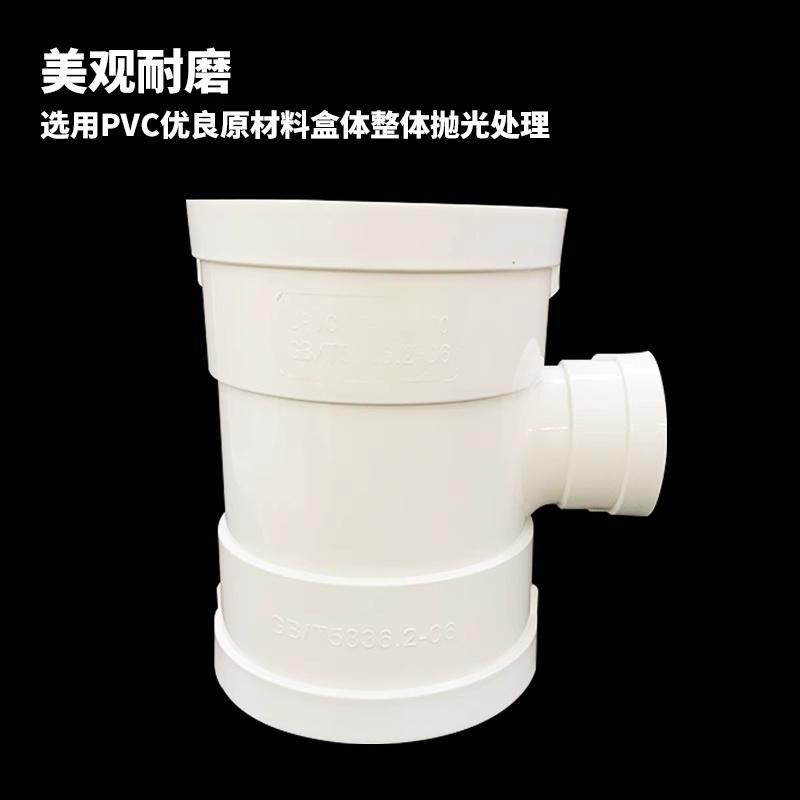 PVC排水顺水三通管件正三通接头异变径三通50 75 110 160 200配件