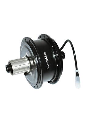 250W85TX桶轴卡飞36V空载260rpm防水线_黑色内转子电机36孔