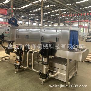 伟泽直供全自动洗筐机大型周转筐清洗机塑料周转箱清洗设备现货