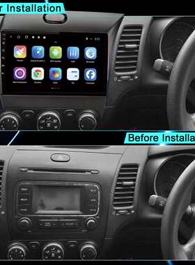 适用起亚赛拉图/k3/福瑞迪2013- 汽车导航显示屏八核无线CarPlay