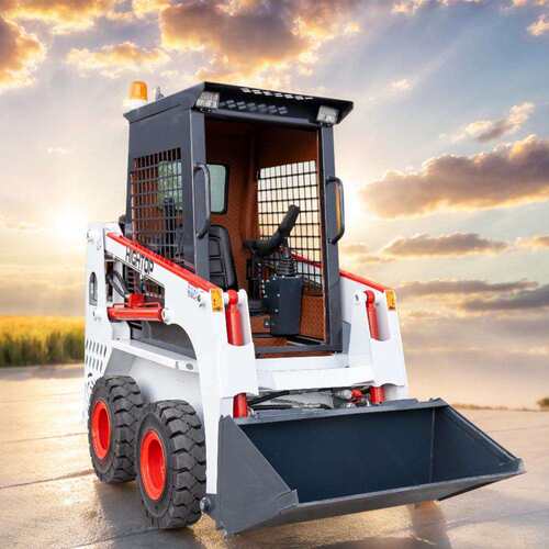 工厂直供工地清理垃圾小型滑移装载机 25mini skid-steer loader