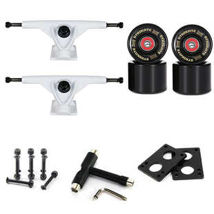 含轴承35mm桥钉6mm垫片 滑板轮套装 冲浪板7inch 长板UB支架70mm