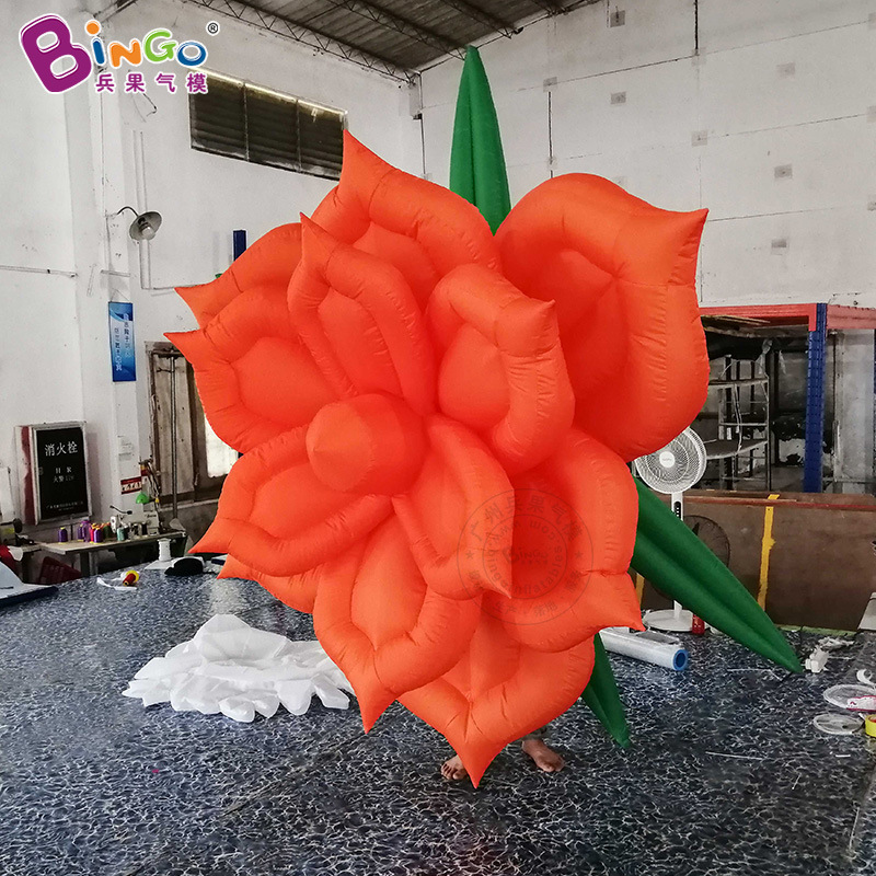 仿真充气悬挂花朵气模 音乐餐吧活动中庭美陈吊挂装饰充气气模