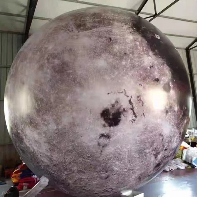 供应充气星球模型月球婚礼变色灯光悬挂发光八大行星气模活动