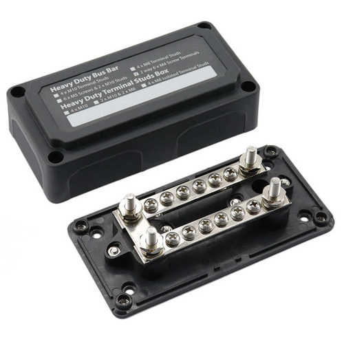 汽车房车负极汇线汇流排100A12路M4轮船游艇改装配件接线柱总成