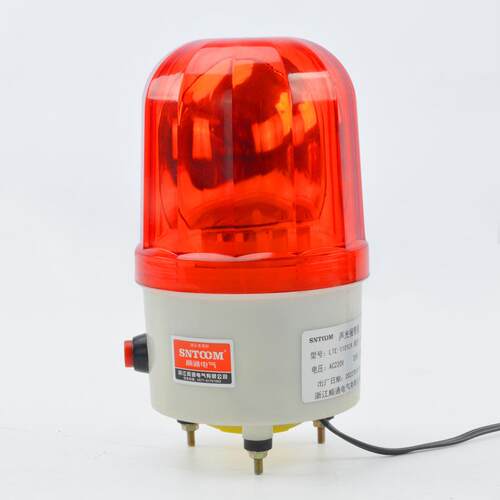 声光警示灯LTE-1101LK声光一体化警示信号灯警报器报警器220V24V