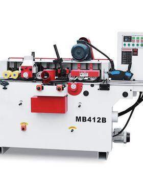 MB415BZ四面刨锯螺旋刀轴木板四面刨床MB412B四面刨锯木板一体机