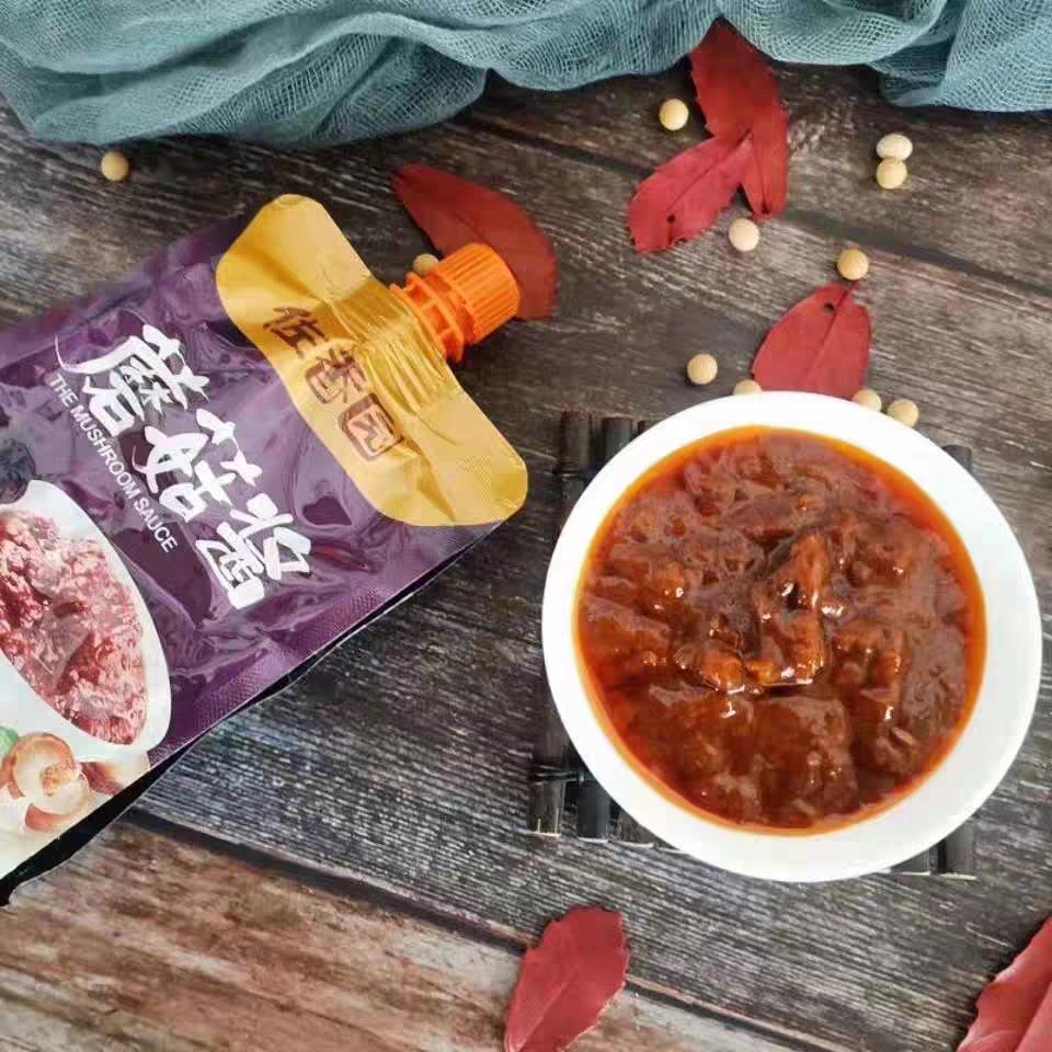 香菇拌饭酱佐香园蘑菇酱320g辽宁东北特产酱香菇酱拌饭拌面酱