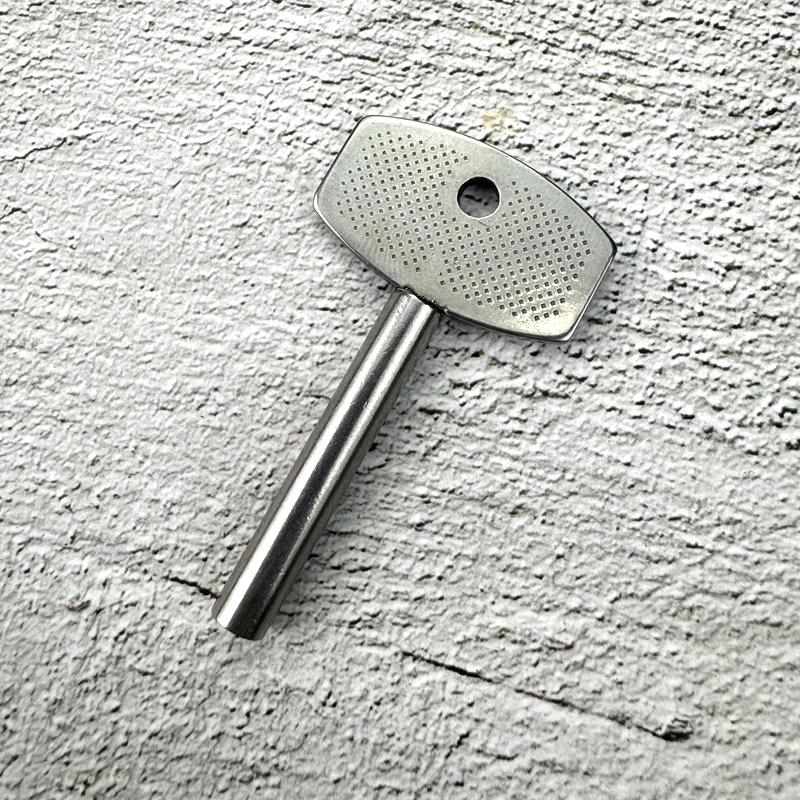 小号5.5mm 通用原厂中小内三角单位钥匙五金配件钥匙老式银色钥匙