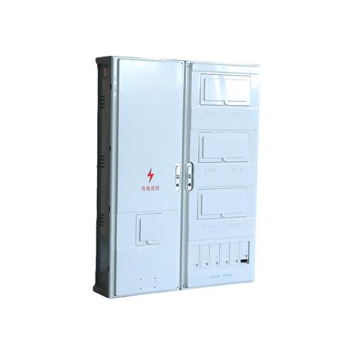 1000x758x180国网单相六位电表箱单相六户透明电表箱 出租屋用电