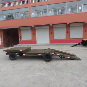 专业厂家供应40吨重型挖掘机拖车工程机械拖车底盘移动工具车