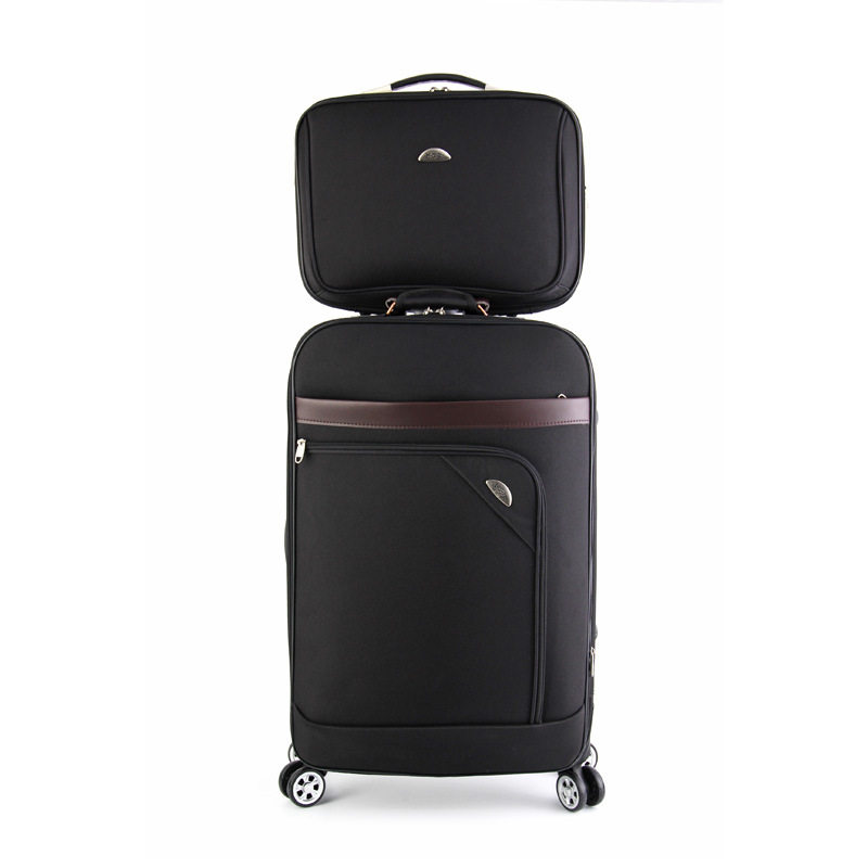 大容量行李箱男结实耐用拉杆箱牛津布万向轮密码旅行箱女皮箱28寸