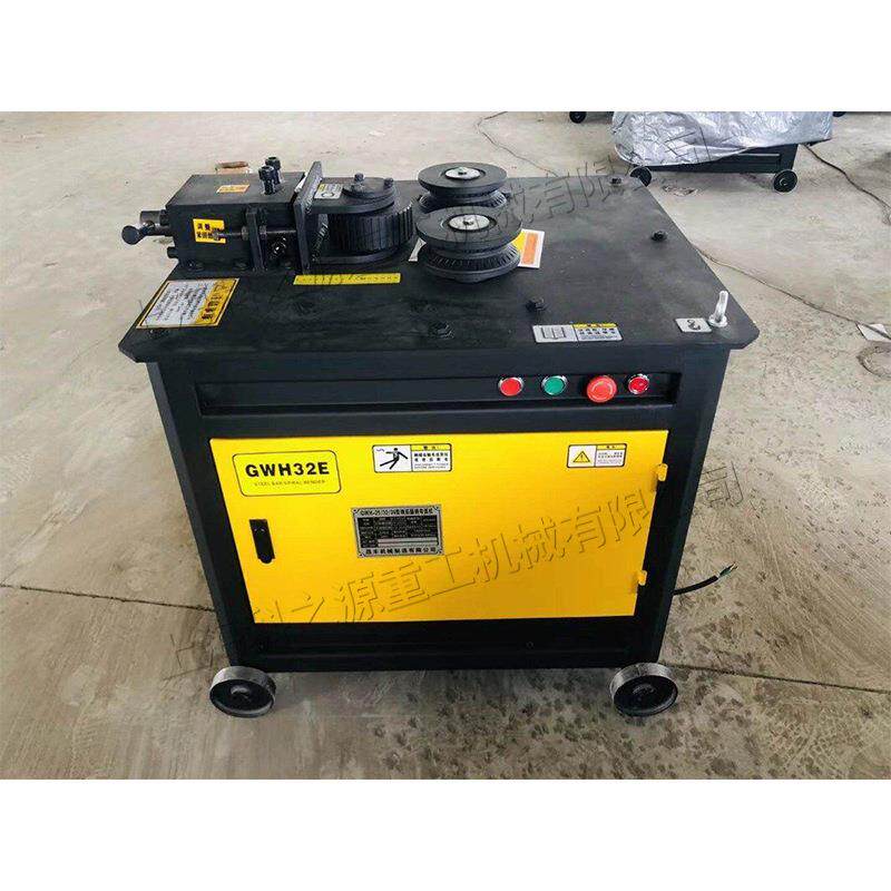 钢筋弯弧机 矩形管方钢方管弯曲成型设备 360度扁钢圆弧成型机