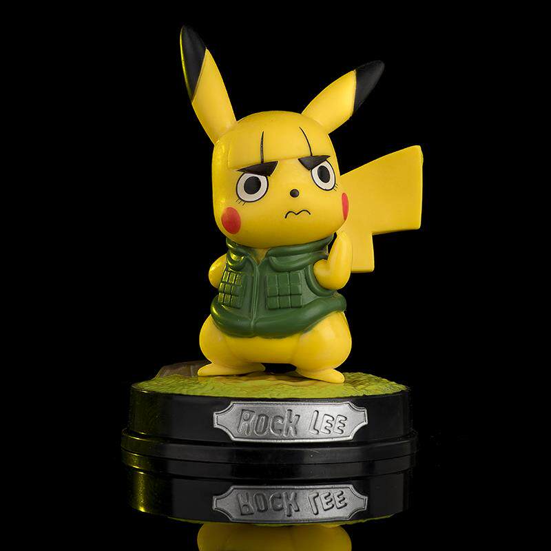 高档可怜可爱萌c贝熊os皮卡丘鬼灭之刃影忍者火钢铁波侠死侍手办