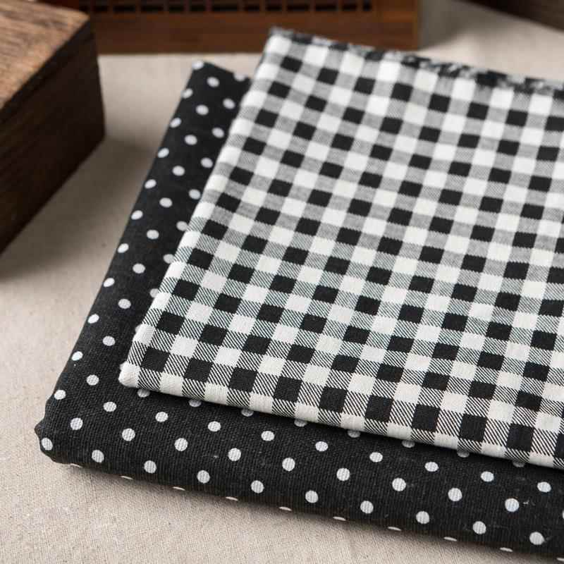 亚麻欧美风格手工diy棉麻布料加厚抱枕桌布窗帘沙发面料麻布布料