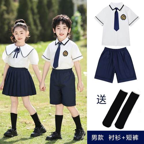 高档小学生歌朗诵演出服六一儿童舞合唱赛表演服幼儿园台比毕业服