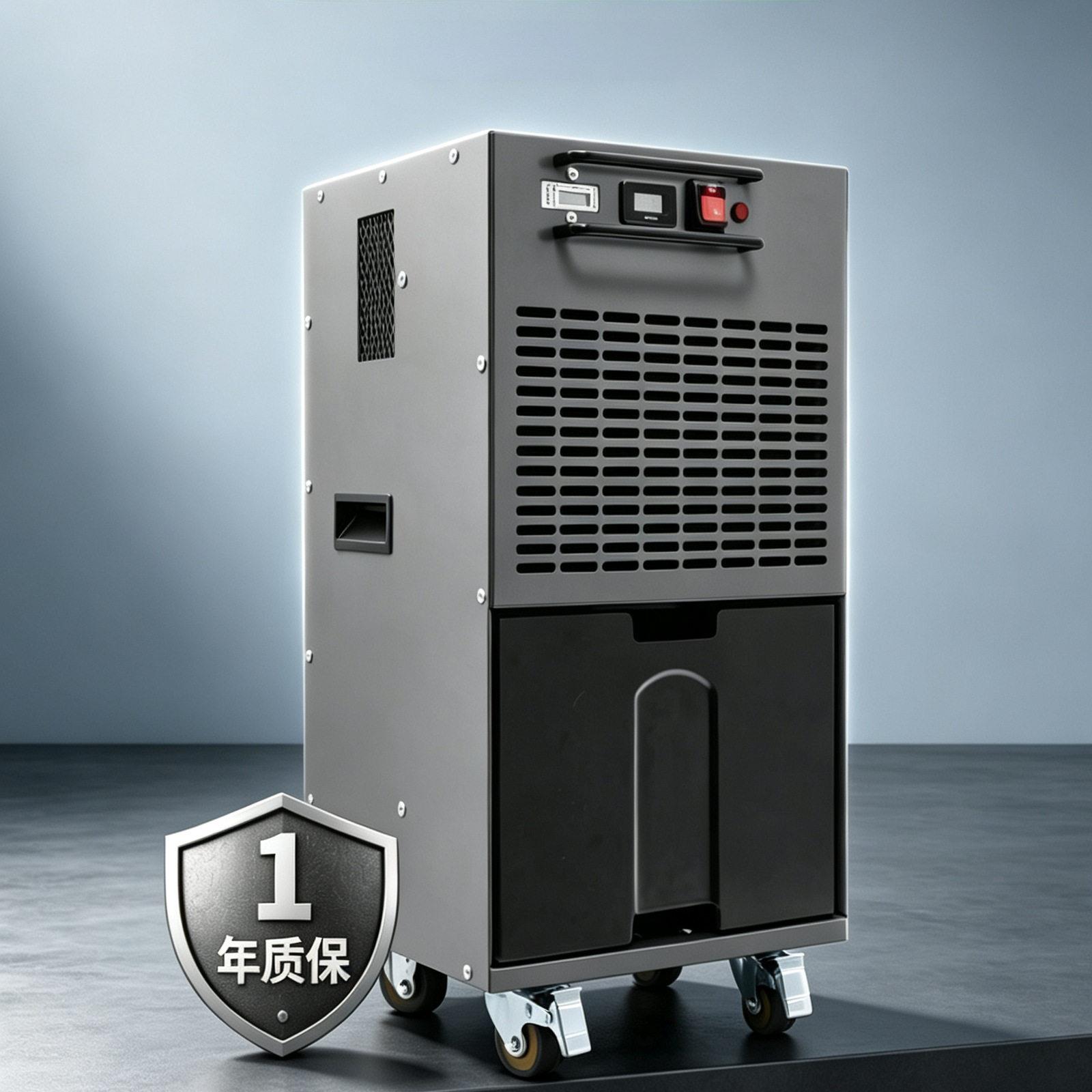 工业除湿机20L/35L商用地下室仓库车间除湿设备移动式金属机身