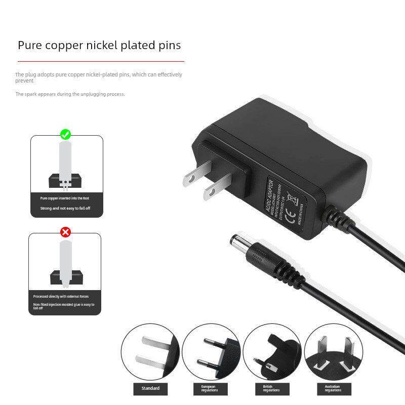5V9V12V15V1A2A3A移动拉杆扬声器广场舞音频充电器电源线适配器通过Dc