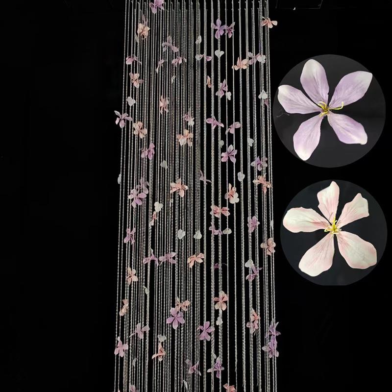 新款婚庆道具成品火焰蓝款若汐吊件婚礼堂酒店吊顶舞台装饰帘背景