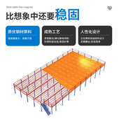 阁楼重型仓储货架加厚仓库展示架多层平台架搭建二层钢结构钢架