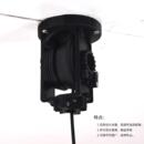 新款 灯具灯饰手动悬停升降器吊灯配件黑白色吸顶灯底盘2米线其他