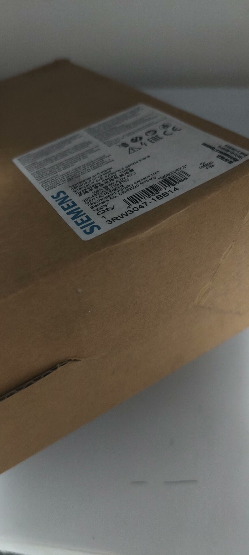 西门子软启动3RW3047-1BB14 原装正品全新一个，需