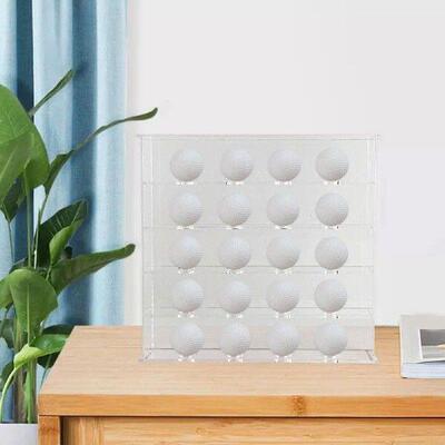 Golf Ball Display Case Cabinet, Golf Ball Display Rack