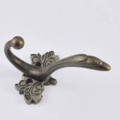 复古衣钩挂钩衣帽钩中式 锌合金衣钩实木门后钩明清复古壁钩厂